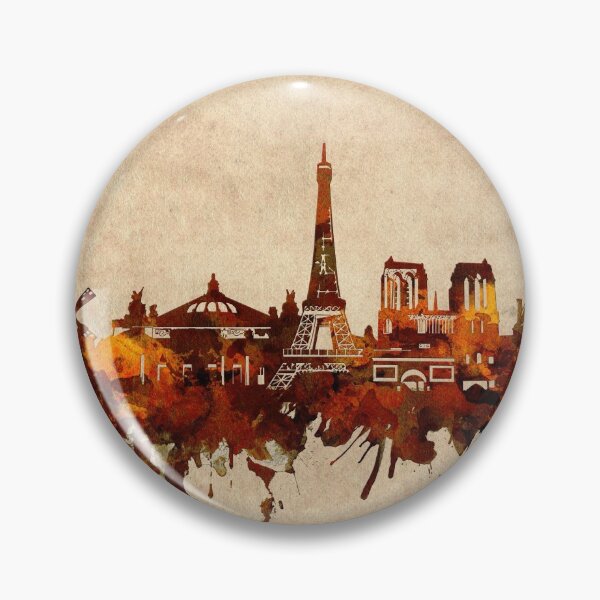 Item preview, paris skyline vintage designed and sold by BekimART2.