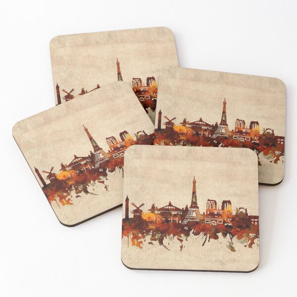Item preview, paris skyline vintage designed and sold by BekimART2.