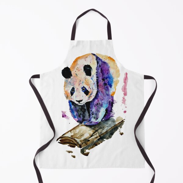 Item preview, panda watercolor designed and sold by nemfisart.