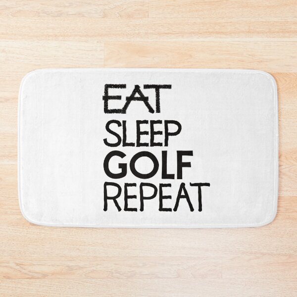 Item preview, Eat sleep golf repeat designed and sold by ReluctantChickn.