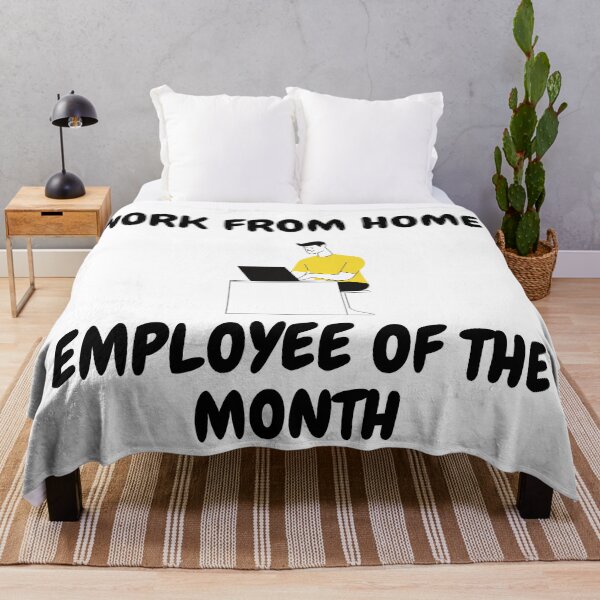 Item preview, Work From Home Employee Of The Month Laptop Guy Clipart designed and sold by LuckyKermit.