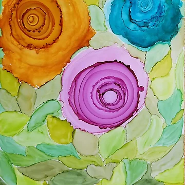 Artwork thumbnail, Three Roses by HealingInks