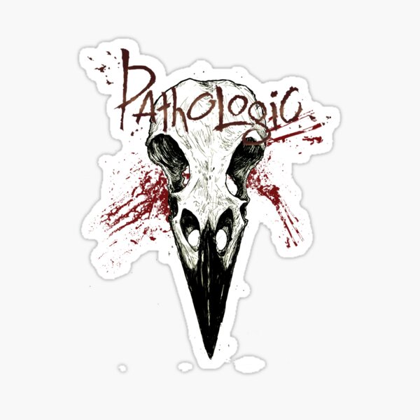 pathologic that the think Sticker