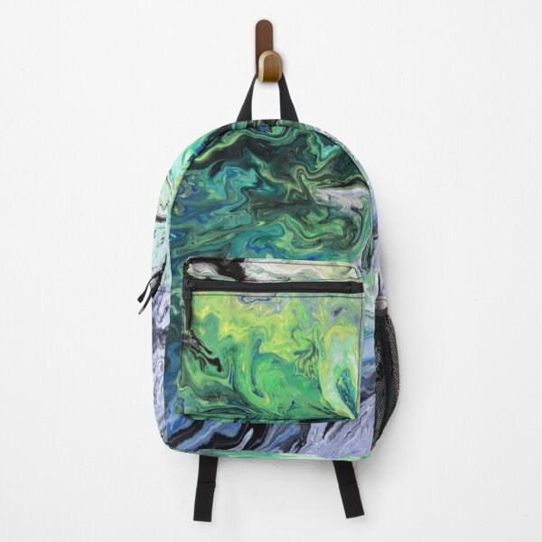 Item preview, Algae Bloom, Abstract art, black, green, white designed and sold by Peter Keresztury.