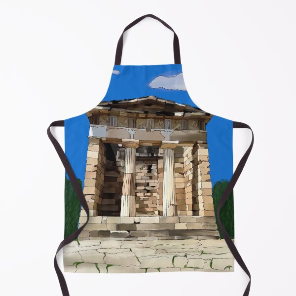 Item preview, The Treasury of the Athenians at Delphi designed and sold by Hellenistic History.