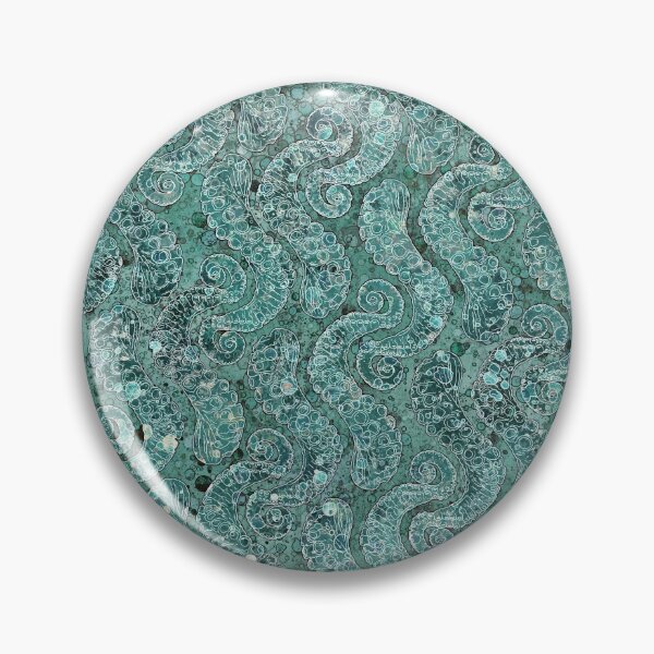 Item preview, Atalia Green Tentacle Pattern designed and sold by OliviaSparrows.
