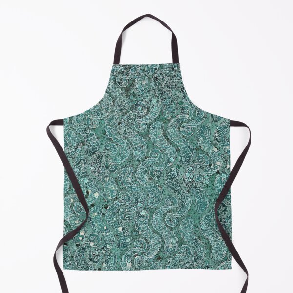 Item preview, Atalia Green Tentacle Pattern designed and sold by OliviaSparrows.