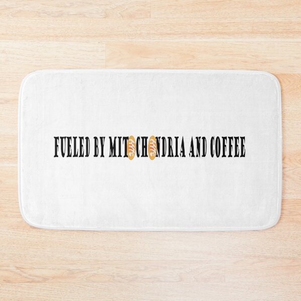 Item preview, Fueled By Mitochondria And Coffee designed and sold by Green Star Shop.
