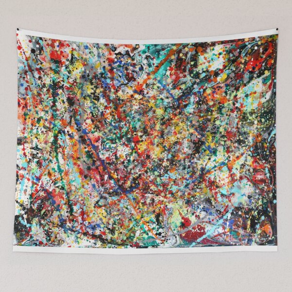 Item preview, Confetti, Abstract art, multicolor splash designed and sold by Peter Keresztury.