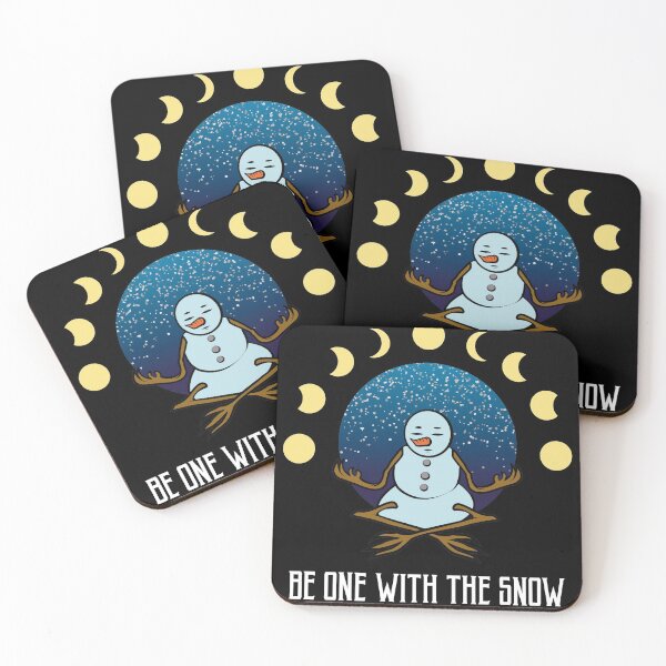 Artikelvorschau, Schneemann meditieren in Lotus Position Geschenk für einen Yogalehrer entworfen und verkauft von Rzelemenz.