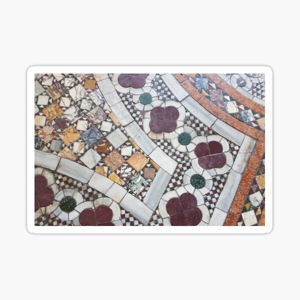 Italian Tiles: Ca' d'Oro Marbles Sticker