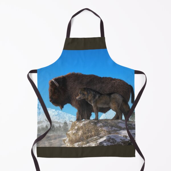 Item preview, Wolf and Buffalo designed and sold by Daniel Eskridge.