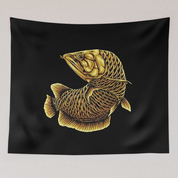 Item preview, Golden Arowana Fish designed and sold by akehsingmeri.
