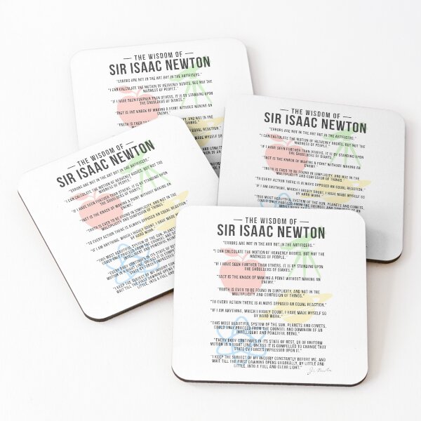 Item preview, The Wisdom Of Sir Isaac Newton designed and sold by JackCurtis1991.