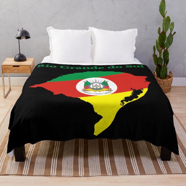 Item preview, Rio Grande do Sul State Map Flag, Brazil designed and sold by marosharaf.