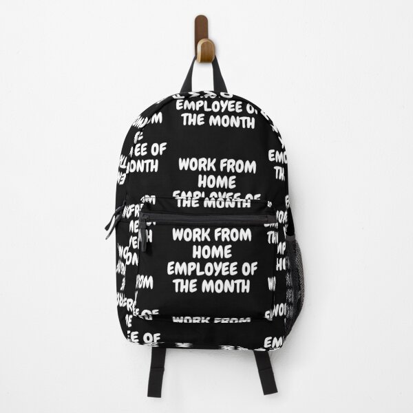 Item preview, Work From Home Employee Of The Month Text Based In Black designed and sold by LuckyKermit.
