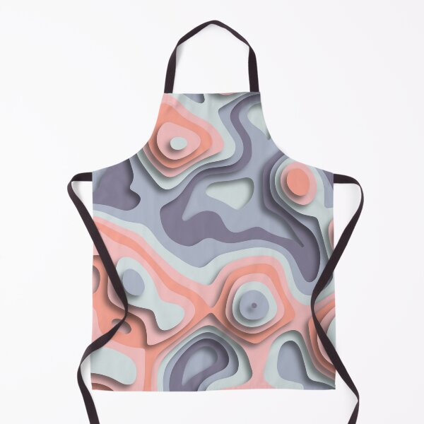 Item preview, Abstract colorful counter lines 3D paper pattern designed and sold by Daniel Lomelí.