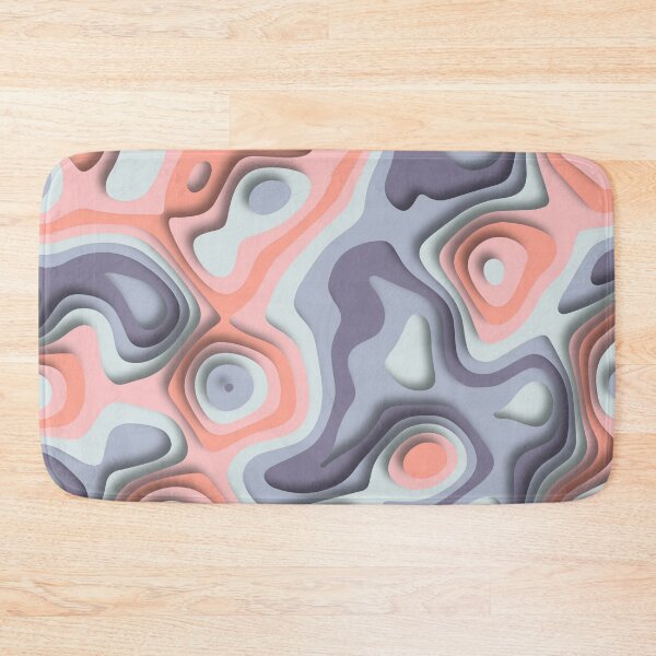 Item preview, Abstract colorful counter lines 3D paper pattern designed and sold by Daniel Lomelí.