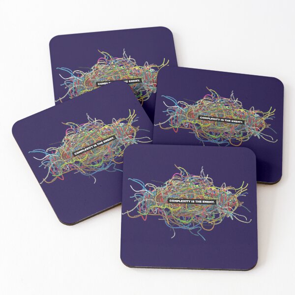 Item preview, Complexity Is The Enemy designed and sold by romyrobis.