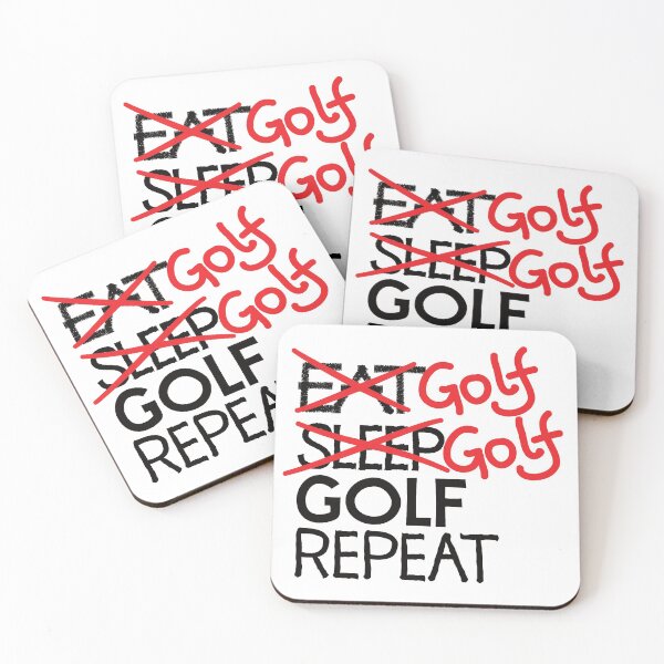 Item preview, Golf golf golf repeat designed and sold by ReluctantChickn.