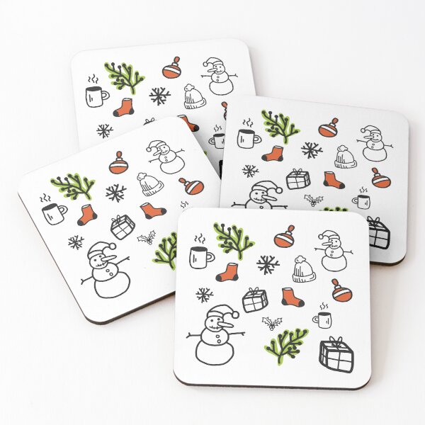 Item preview, CHristmas new year pattern gift  designed and sold by Tropical Blood.