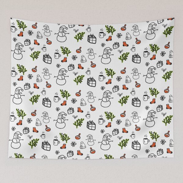 Item preview, CHristmas new year pattern gift  designed and sold by Tropical Blood.
