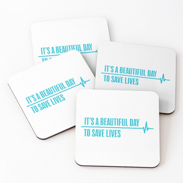 Item preview, It’s a Beautiful Day to Save Lives designed and sold by Wolka.
