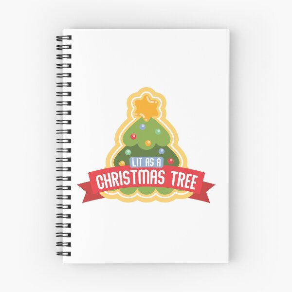 Item preview, Lit as a Christmas Tree funny gift designed and sold by Moritz Schwäble.