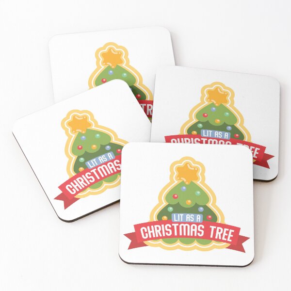Item preview, Lit as a Christmas Tree funny gift designed and sold by Moritz Schwäble.