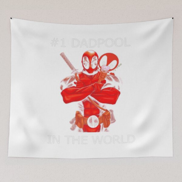 Item preview, #1 Dadpool in the world shirt designed and sold by Karim Hasraoui.
