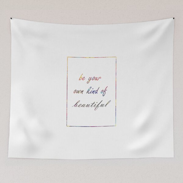 Item preview, BE YOUR OWN KIND OF BEAUTIFUL 541 Watercolor Map Y designed and sold by vividpixelusa.