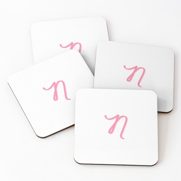 Item preview, Pink Letter N designed and sold by Greekshop.