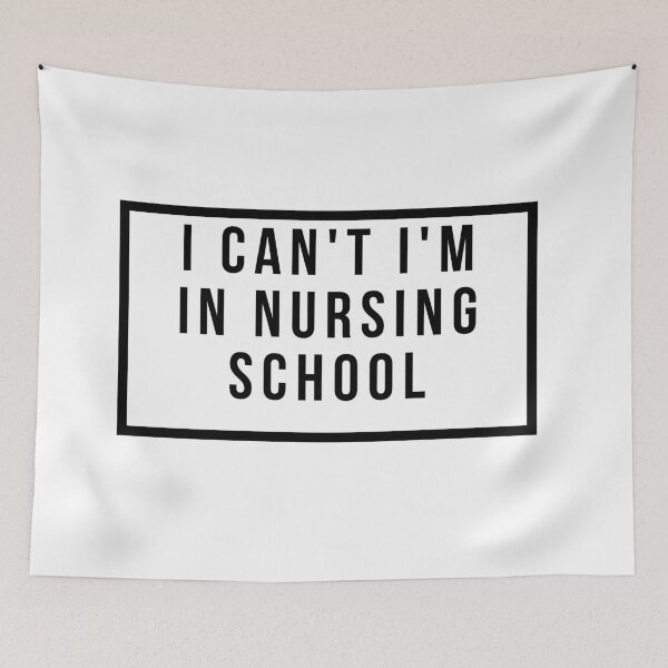 Item preview, I Can't I'm In Nursing School designed and sold by jpremiumdesigns.