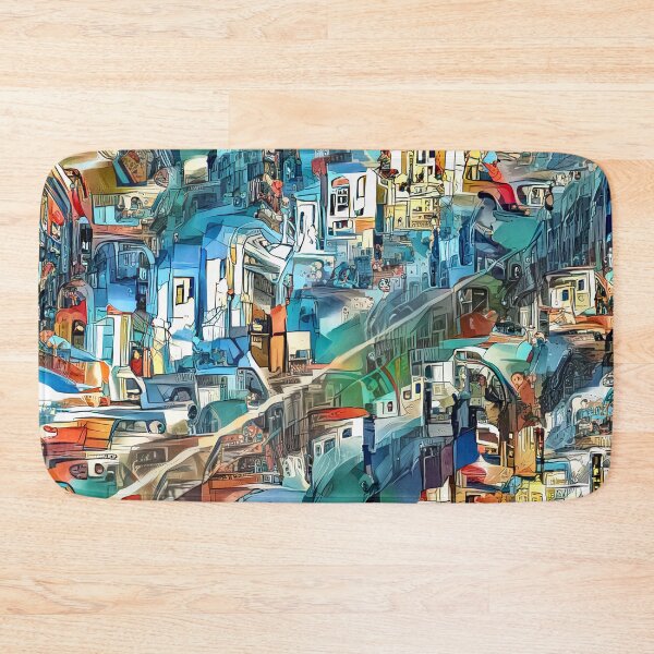 Item preview, Abstract Cityscape designed and sold by IssyDesigns.