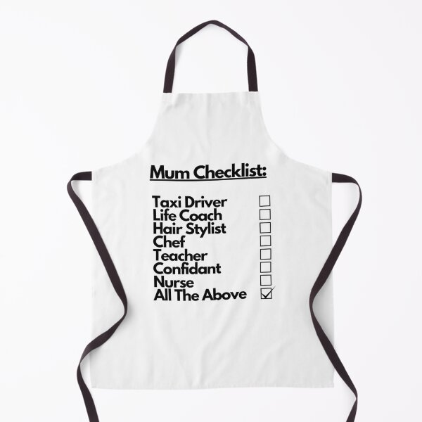 Item preview, Mum Checklist (Funny) designed and sold by rgraphix.