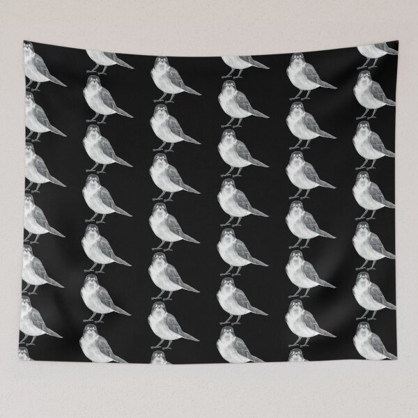 Item preview, Grey Butcherbird designed and sold by NiceButton.