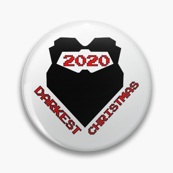 Item preview, Darkest timeline: Darkest Christmas 2020 -  Special Festive Alternative Christmas Edition. Black evil beard darkest timeline - red and black retro arcade typography designed and sold by Deegital18.
