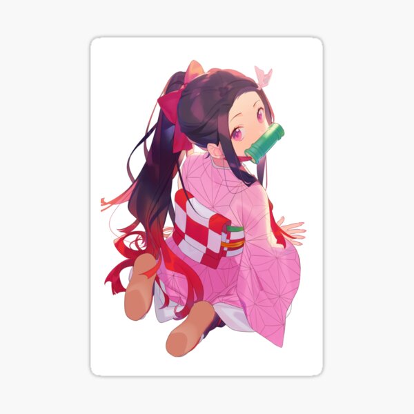 Nezuko Gif Stickers | Redbubble