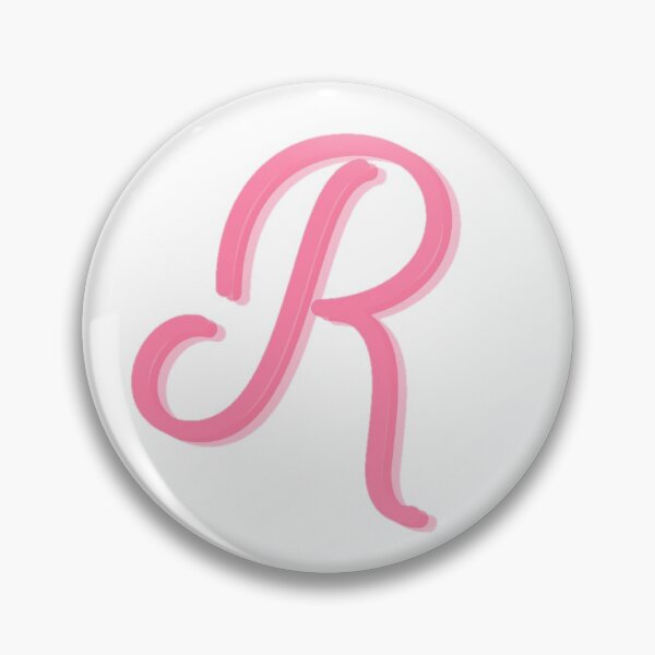 Item preview, Pink Letter R designed and sold by Greekshop.