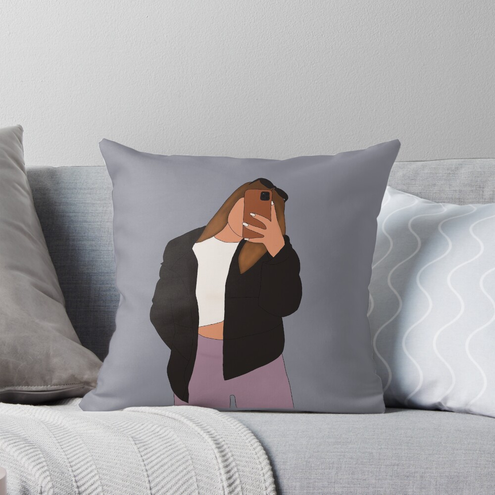 Item preview, Throw Pillow designed and sold by mloo.