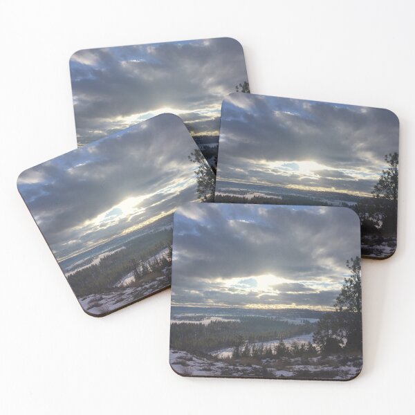 Item preview, Northwest Winter Sunset designed and sold by EleMcKay.