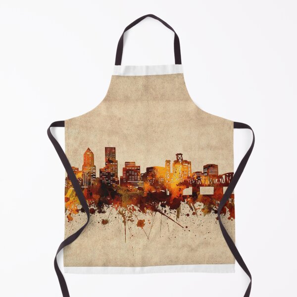 Item preview, portland skyline vintage designed and sold by BekimART2.