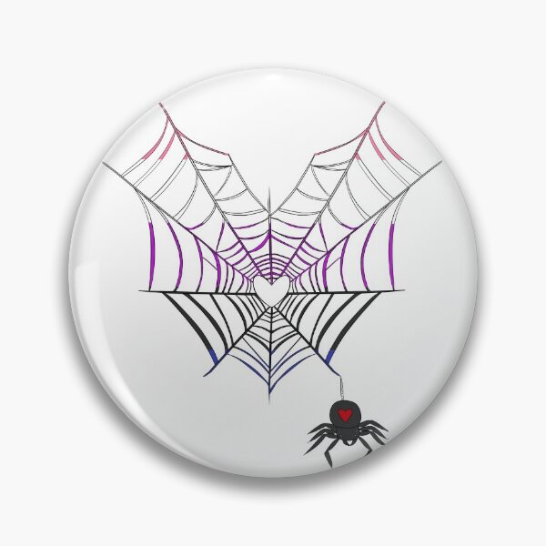 Item preview, Genderfluid Spider Heart designed and sold by Wing-Dingy.
