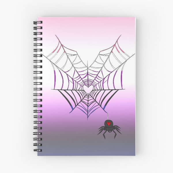 Item preview, Genderfluid Spider Heart designed and sold by Wing-Dingy.