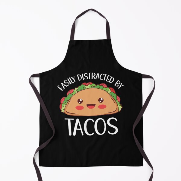 Item preview, Easily Distracted By Tacos Cute Kawaii designed and sold by OnepixArt.