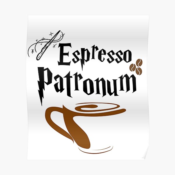 Espresso Magic Spell Poster