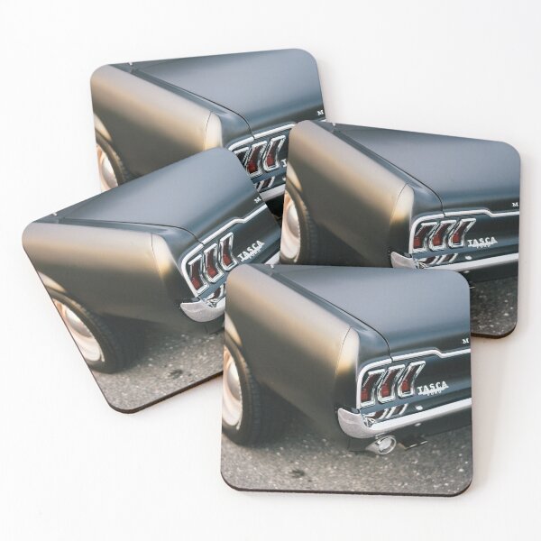 Item preview, Retro Black Muscle Car Angle designed and sold by OpusAlterum.