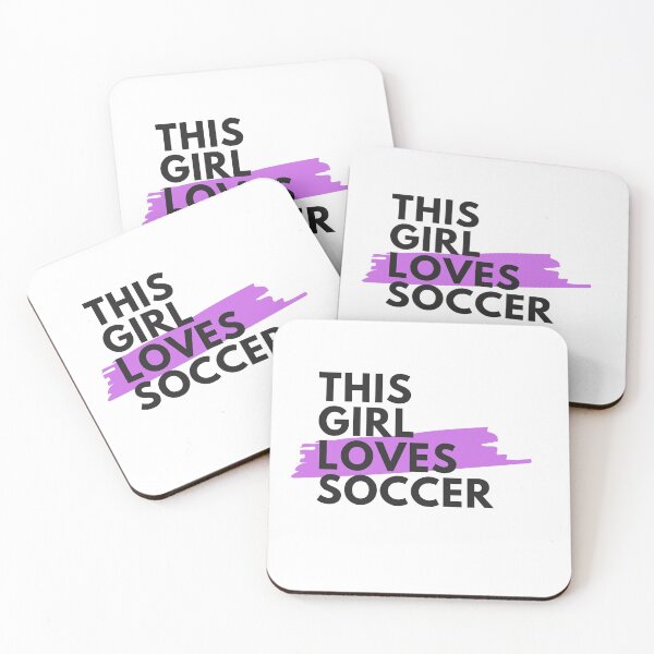 Item preview, This girl loves soccer designed and sold by TheGreenGoat.