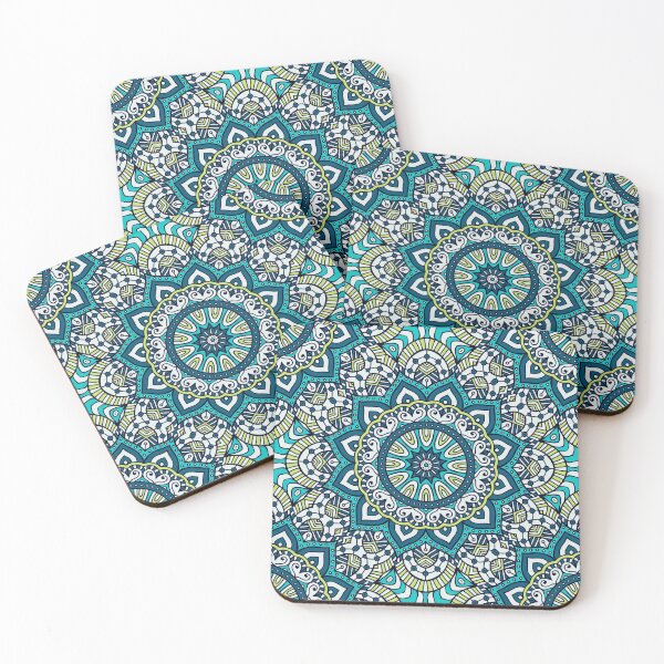 Item preview, Beautiful mandala of soft and relaxing colors designed and sold by KarlaHR.