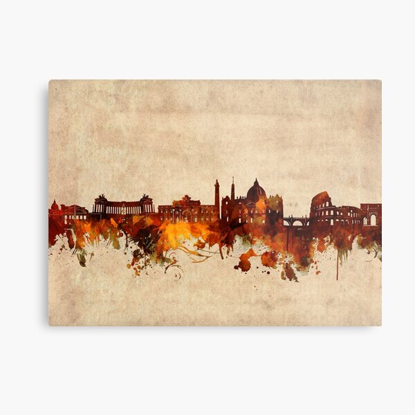 Item preview, rome skyline vintage designed and sold by BekimART2.